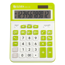 Calculator Eleven CDC120W 12digi Green