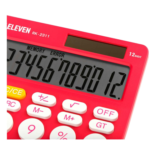 Calculator Eleven RK2311PK 12digi Pink, 1000000000048503 04  — OK Office Calculator Eleven RK2311PK 12digi Pink, 1000000000048503 04