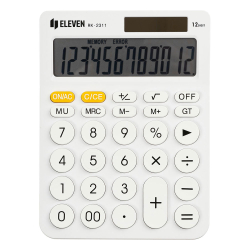 Калкулатор Eleven RK2311WH 12разр бял