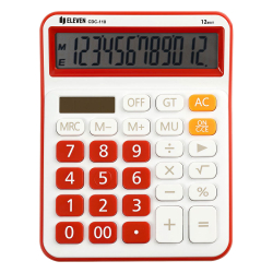 Calculator Eleven CDC110W 12digi Red
