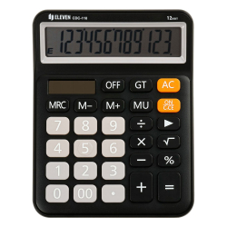 Calculator Eleven CDC110BK 12digi Black