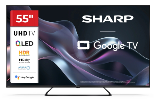 Смарт телевизор Sharp 55HP6265E 55' QLED 3840x2160, 2005905683272902