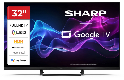 Смарт телевизор Sharp 32HF3865E 32' QLED 1920x1080, 2005905683273565
