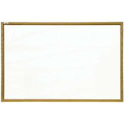 Бяла дъска 2х3 с дървена рамка 40/60см