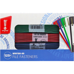 Paper fasteners 125pcs assorted