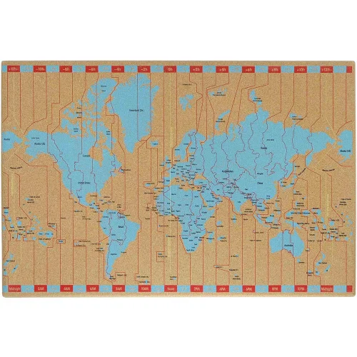 Cork board w/out frame blue Atlas 40/60, 1000000000021208