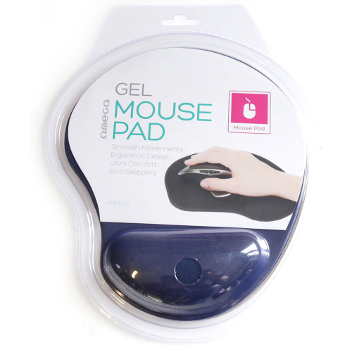 Пад за мишка Omega гел+китка синя, 1000000000037509 02 