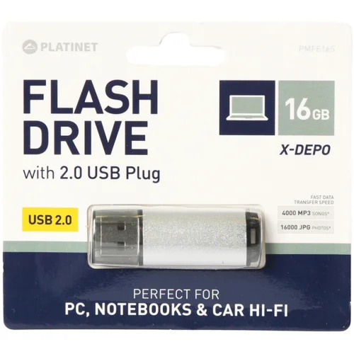 Memory USB flash 16GB Platinet X srb 2.0, 1000000000038640 02 