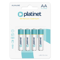 Алк. батерии Platinet AA/LR6 оп4