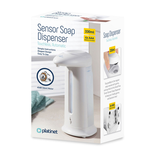 Soap dispenser Platinet PHS330 sensor, 1000000000039312 04  — OK Office Soap dispenser Platinet PHS330 sensor, 1000000000039312 04