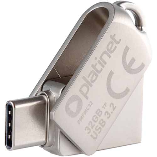 Памет USB/USB-C MUDP OTG 32GB Platinet, 1000000000047107 02  — OK Office Памет USB/USB-C MUDP OTG 32GB Platinet, 1000000000047107 02