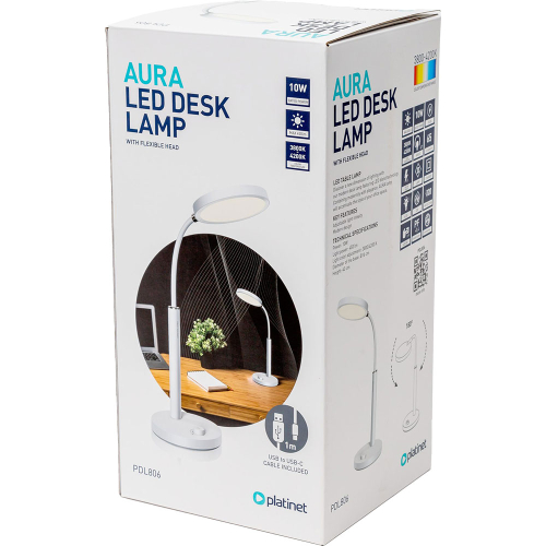 Table lamp Platinet PDL806 battery whit, 1000000000046895 05  — OK Office Table lamp Platinet PDL806 battery whit, 1000000000046895 05