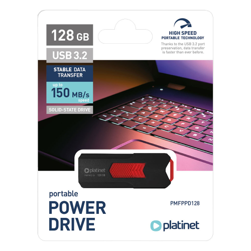 Памет USB 3.2 128GB Platinet P, 1000000000049845 02 