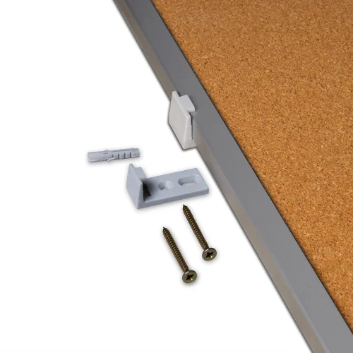 Cork board 2x3 aluminum frame 45/60 cm, 1000000000046473 04 