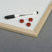 Magn. whiteboard 2x3 wood frame 40/60 cm, 1000000000044016 05 