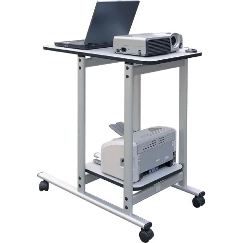 Projector table 2x3 mobile on 2 levels, 1000000000045441