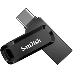 SanDisk USB 3.2/Type-C Ultra Dual Drive Go 32GB Black