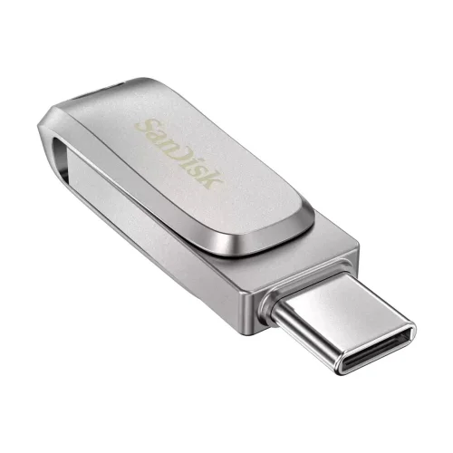 SanDisk USB 3.1 Gen 1/Type-C Ultra Dual Drive Luxe 1TB Silver, 2000619659179106 02 