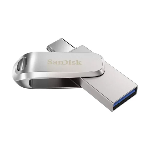 SanDisk USB 3.1 Gen 1/Type-C Ultra Dual Drive Luxe 1TB Silver, 2000619659179106 04 