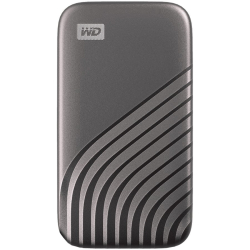 Външен диск SSD WD My Passport SSD, 1TB, сив