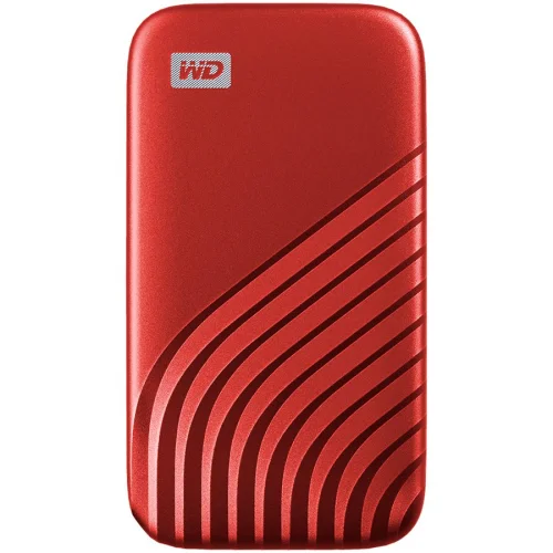 WD My Passport Еxternal SSD 1TB Red, 2000619659184025