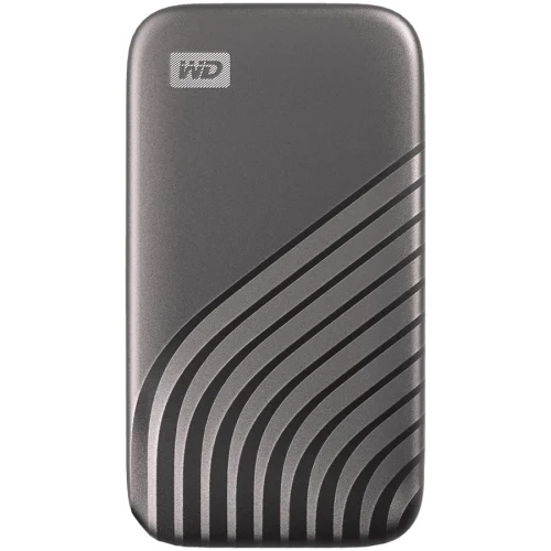 Твърд диск WD 2TB My Passport SSD, сив, 2000619659184049