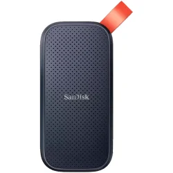 Външен SSD SanDisk Portable, 480GB, USB 3.2 Gen2 Type-C, Черен