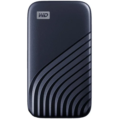 WD 1TB My Passport SSD, 2TB, Midnight Blue, 2000619659184551