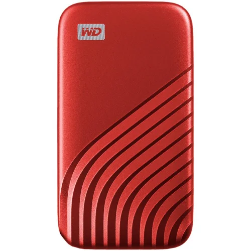 WD My Passport Еxternal SSD 500GB Red, 2000619659185640