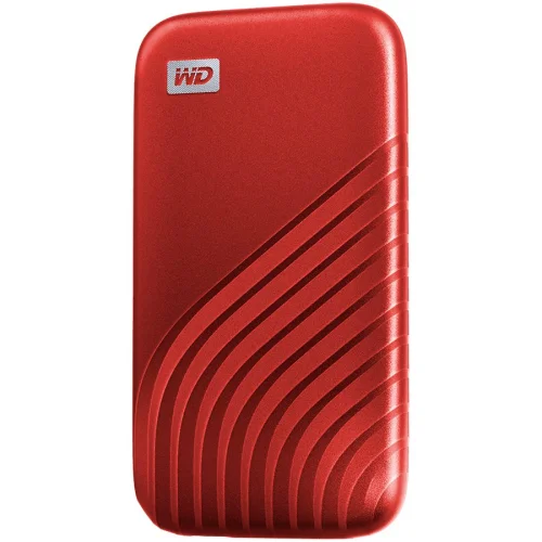 Външен диск SSD WD My Passport 500GB червен, 2000619659185640 03 