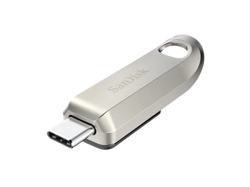 Памет USB-C 128GB SanDisk Ultra Luxe сребрист, 2000619659203368