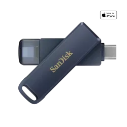 Памет USB 256GB SanDisk Phone Drive for iPhone, син