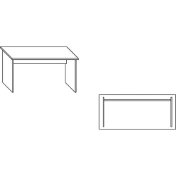ОК Desk 118/68/74 wenge