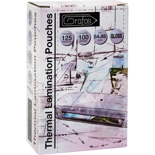 Фолио за ламиниране 54/86 125 микрона, 1000000000002492 02 