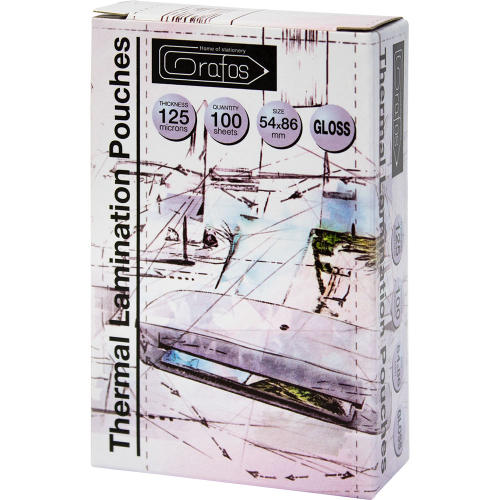 Фолио за ламиниране 54/86 125 микрона, 1000000000002492 03 