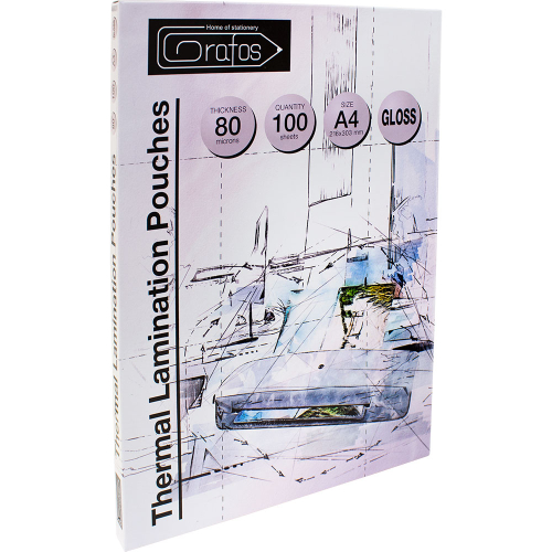 Laminating film A4 80 microns, 1000000000002497 02 