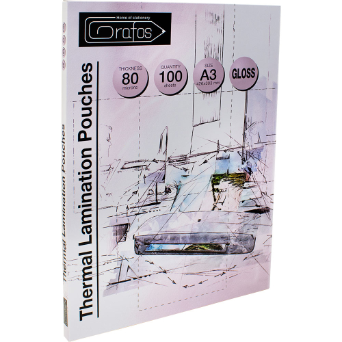 Laminating foil A3 80 microns, 1000000000002499 02 