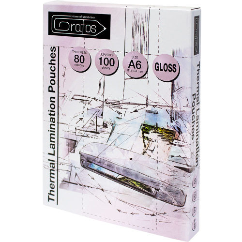 Laminating foil A6 80 microns, 1000000000002495 03 