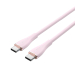 Кабел Vention USB C-C 100W 1м, розов, 1000000000048258 03 