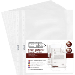 Pocket crystal Grafos Premium A4 90m 100