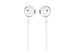 Earphones in-ear JBL T205, White/Silver, 2006925281928345 07 