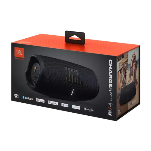 Безжична тонколона JBL Charge 5, черен, 2006925281953637 07 