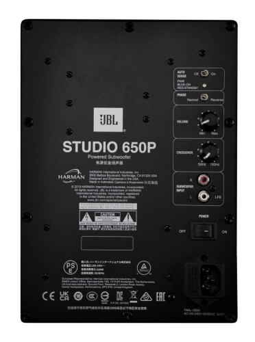 High-performance subwoofer JBL Studio 650P Home Audio System, 2006925281961502 05  — OK Office High-performance subwoofer JBL Studio 650P Home Audio System, 2006925281961502 05