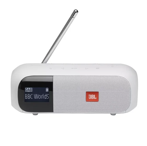 Wireless speaker with FM JBL Tuner 2, White, 2006925281971723