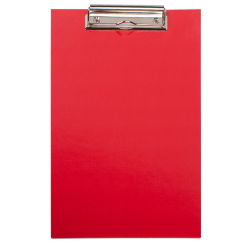 Clipboard without lid red