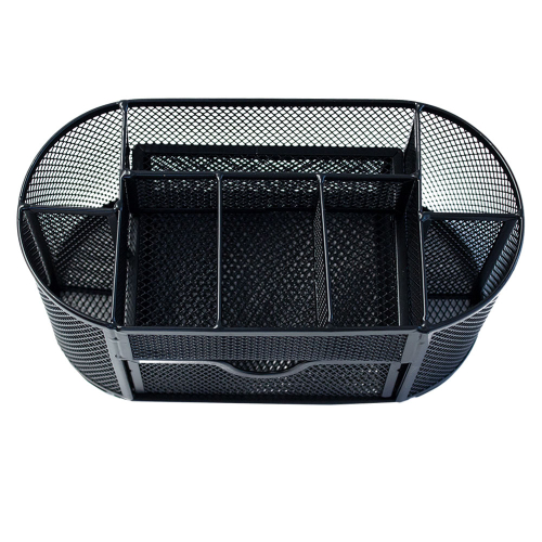 Органайзер за бюро 9 отд. метален черен, 1000000000043506 04 