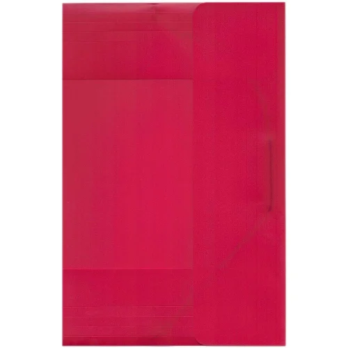 Папка pvc с ластик A4 червен, 1000000000001172 02 