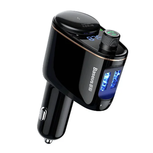 Безжичен MP3 плеър за кола Baseus S-06Black OS CCHC000001 - черен, 2006932172628222 03 
