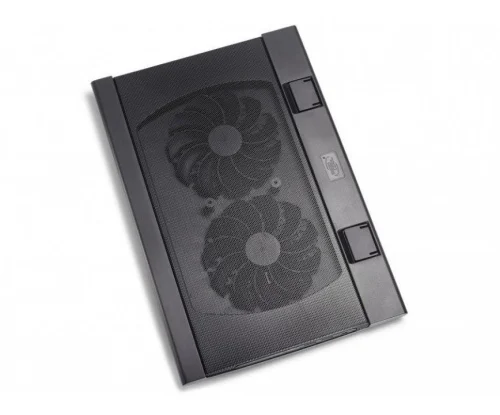 Notebook Cooler DeepCool WIND PAL FS, 17', 2x140 mm, 1200 RPM, Black, 2006933412708728 02 