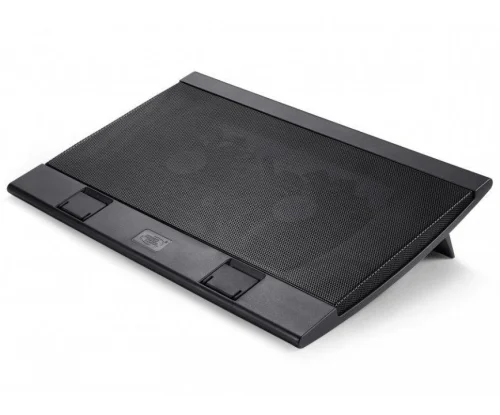 Notebook Cooler DeepCool WIND PAL FS, 17', 2x140 mm, 1200 RPM, Black, 2006933412708728 06 